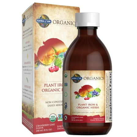 Garden of Life Garden of Life MyKind Organics Plant Iron & Organic Herbs, 8 oz