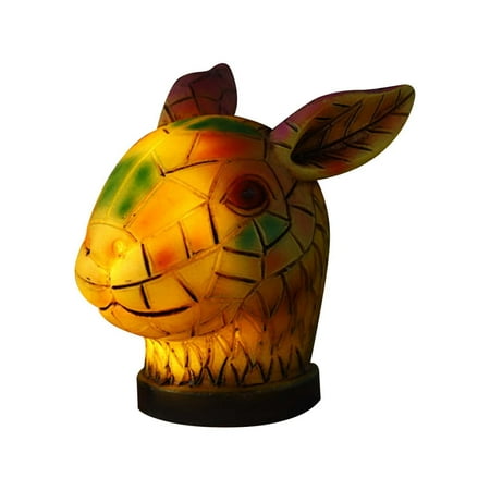 

Christmas Decorations Border Animal Ornaments Desktop Resins Night Lights Animal Resin Handicrafts Desktop Knacks NEW