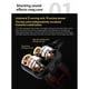 thumbnail image 2 of Sidaley CK8 Dual Driver Auriculares Estéreo Bass Sport Running Auriculares HIFI Auriculares Manos libres con micrófono Cables de audio/vídeo Blanco 1.2 m, 2 of 6