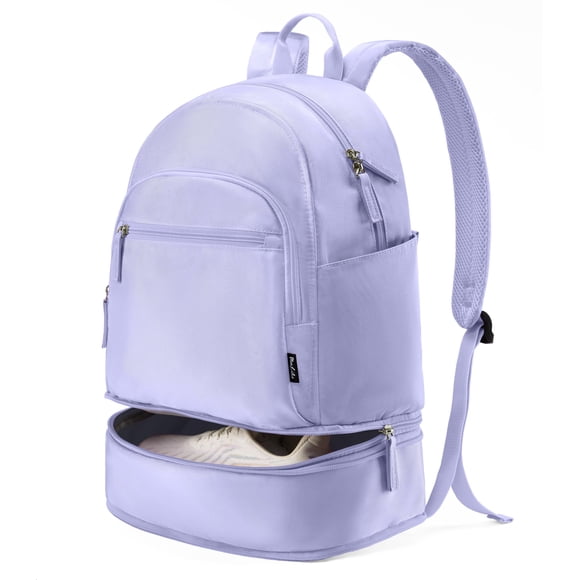 Mochila de gimnasio Uselike para mujer con compartimento para zapatos, 26 L, impermeable