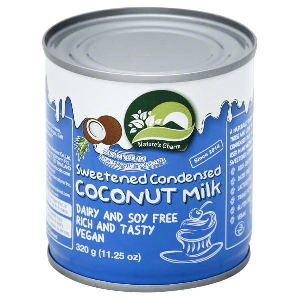 Nature's Charm Sweetened Condensed Coconut Milk Case Of 6 11.25 Fl