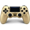 Wireless Controller for PlayStation4/Slim/Pro,with Dual Vibration Game Joystick, Gold