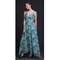 thumbnail image 3 of Bimba Floral Printed Women Long Maxi BeachÂ&nbsp;DressÂ&nbsp;Strappy Summer Resort Wear-XXX-Large, 3 of 6