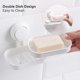thumbnail image 3 of Suction Cup Soap Dish Strong Suction Cup Soap Dish, Strong Sponge Holder for Shower, Bathroom, Tub and Kitchen Sink, No Drill, Removable, 3 of 4