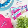 thumbnail image 5 of Quest Nutrition Birthday Cake Protein Bar, High Protein, Gluten Free, 8 Count, 5 of 9