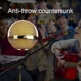 thumbnail image 1 of Micrófono Microfoon Micrófono Inalámbrico Karaoke Con Luz Para Música Cantar Altavoz Reproductor Cantar Grabador Vogacara EL009021-00, 1 of 5