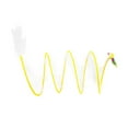 thumbnail image 2 of Maytalsory Foldable Indoor Cat Tunnel S Type Playing Tent Durable Spring Portable Toy Yellow L Mouse 1Set, 2 of 6