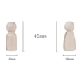 thumbnail image 2 of BESTYASH 16PCS Graffiti Puppet Kit Figures Decorative For Kids Mannequin Beige In DIY Projects, 2 of 8