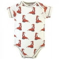 thumbnail image 2 of Touched by Nature Baby Boy Organic Cotton Bodysuits 5pk, Boho Fox, 12-18 Months, 2 of 6