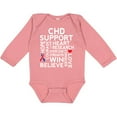 thumbnail image 3 of Inktastic CHD Awareness Month Boys or Girls Long Sleeve Baby Bodysuit, 3 of 5