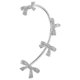 thumbnail image 2 of Fiudx Ofertas Flash Del Día Pendientes De Diamantes De Moda Para Mujer Sin Pendientes De Clip De oreja Perforada 1 Pieza, 2 of 6
