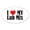 White, variant on CafePress - I Love My Lab Mix - Sticker (Oval)