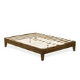 thumbnail image 5 of Full Size Bed Frame Mid Century Modern Wood Platform Bed with Legs Walnut Finish, 5 of 5