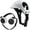 White, variant on HQREA Puppy Motorcycle Helmet Sunglasses with Ear Holes and Adjustable Nylon Strap Dog Hard Hat for Outdoor