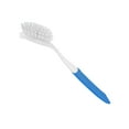 thumbnail image 2 of HengDidi Dishwashing Brush with Built-in Scraper and Stiff Bristles, Ergonomic Handle for Pots Pans Sink Cleaning, Non-Slip Grip Kitchen Scrubber, 2 of 7