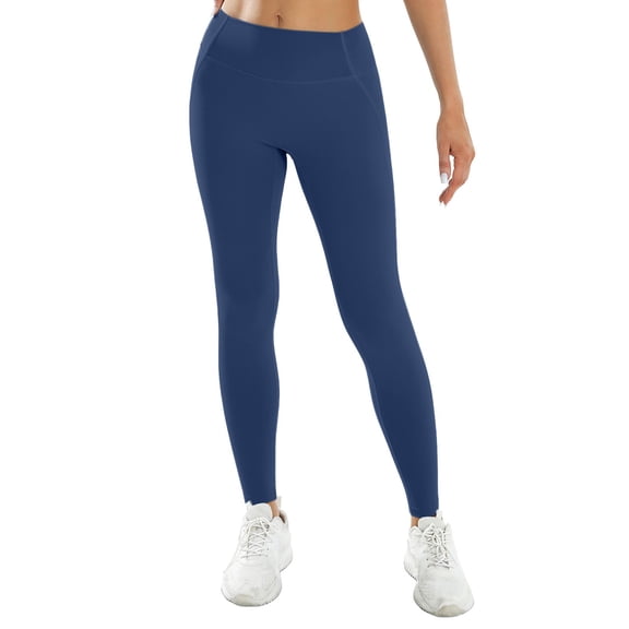 JIAYUE Womens Athletic Leggings High Waist Ankle Length Tight Solid Color Slim-Leg Fitness Casual Everyday Workout Yoga Pants