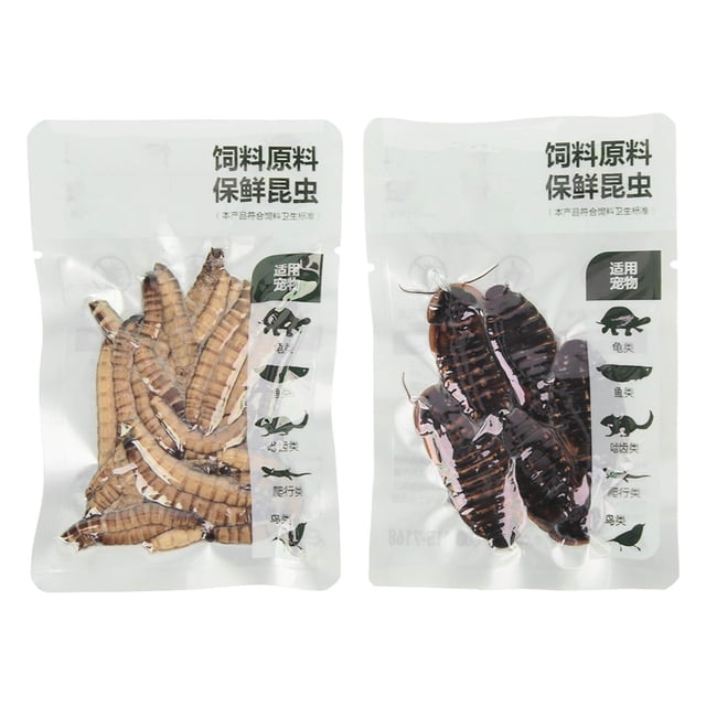 Alimento para cucarachas y insectos Arley para mascotas, alimento Natural seguro y nutritivo sellado al vacío para Reptiles, alimento para insectos de cebada para mascotas, Reptiles y peces