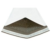 StarBoxes 25 Poly Bubble Mailer Bags 9.5x14.5 - #4 White Self-Sealing
