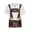 Brown, variant on Men T Shirts Male Oktoberfest Bib Pants Plaid Funny Print Short Sleeve Round Neck T Shirt for Casual Wear