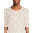 thumbnail image 4 of Jaclyn Women's Rib Knit Sleepshirt, 4 of 5