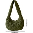 thumbnail image 7 of JUYGO Quilted Bag Purse for Women Puffer Crescent Bag Nylon Hobo Handbag Lightweight Padding Shoulder Bag for Work, 7 of 7
