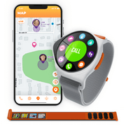 NickWatch Smart Watch for Kids with GPS, SOS, Voice Call and Tracking, Smartwatch for Boys and Girls, Requires NickWatch Data Plan - First Month Free