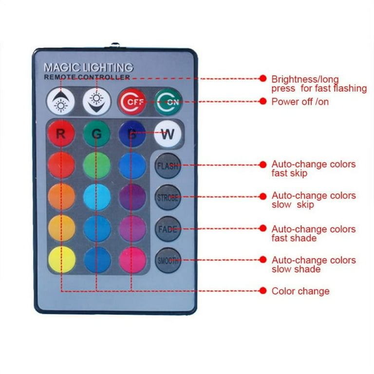 Magic lighting clearance remote controller