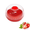 thumbnail image 2 of Fruit Storage Containers for Fridge, Tomato Keeper, Tomato Saver Tomato Storage Containers Reusable Tomato Holder Organizer Makes Food Stays Fresh Longer, BPA Free, Red, 2 of 7