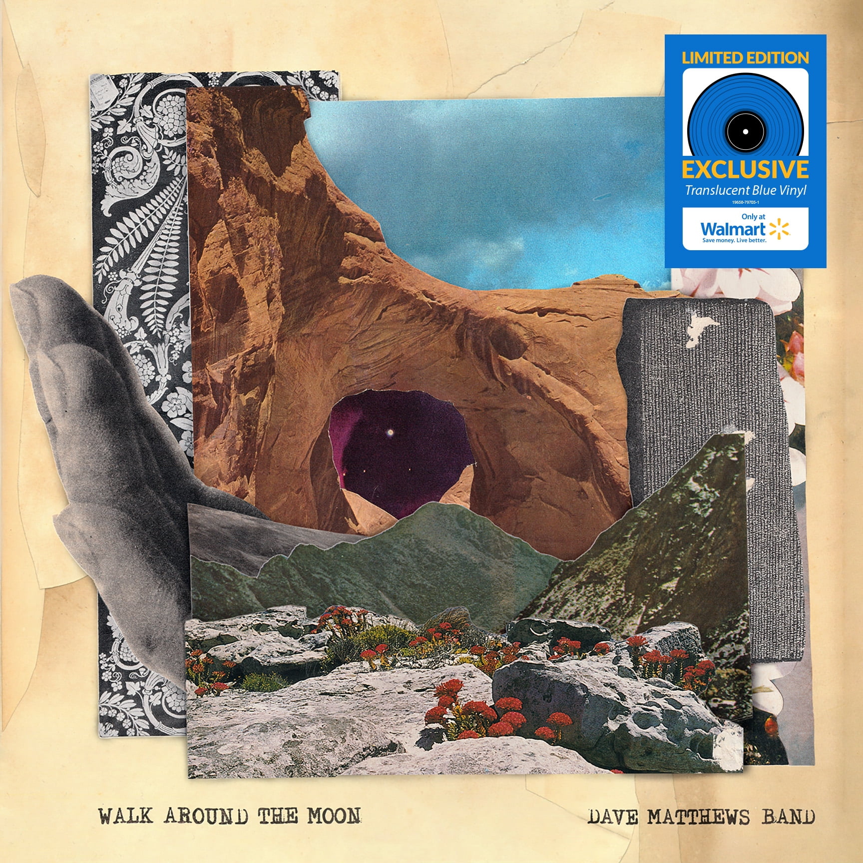 Dave Matthews - Walk Around The Moon (Walmart exclusive translucent blue color vinyl) - Music & Performance [Exclusive]