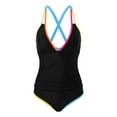 thumbnail image 3 of WILLBEST Traje de Baño Mujer 2 Piezas Traje de Baño de Un Hombro Bikini Traje de Baño Sexy Irregular Color Sólido Monokinis Traje de Baño, 3 of 7