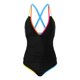 thumbnail image 3 of WILLBEST Traje de Baño Corto para Mujer Traje de Baño de Un Hombro para Mujer Traje de Baño de Bikini Sexy Irregular Color Sólido Monokinis Traje de Baño, 3 of 7
