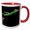 Red/White, variant on 3drose, Carolina Anole, American Chameleon, Lizard - Na02 Dno0260 - David Northcott, 15oz Two-tone Green Mug
