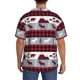 thumbnail image 3 of Fotbe Buffalo Plaid Forest Camisa Estampada de Manga Corta para Hombre, Casual de Verano, Estilo Playero, Sin Arrugas-Large, 3 of 5