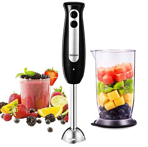 Hand Blender 3-in-1 Immersion Blender with Stainless Steel Blade