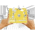 thumbnail image 3 of Traceease Drafting Tools Landscpae Template For Flagstones/Wire Fence/Tree / Hedge,Draft Stencils, 3 of 6