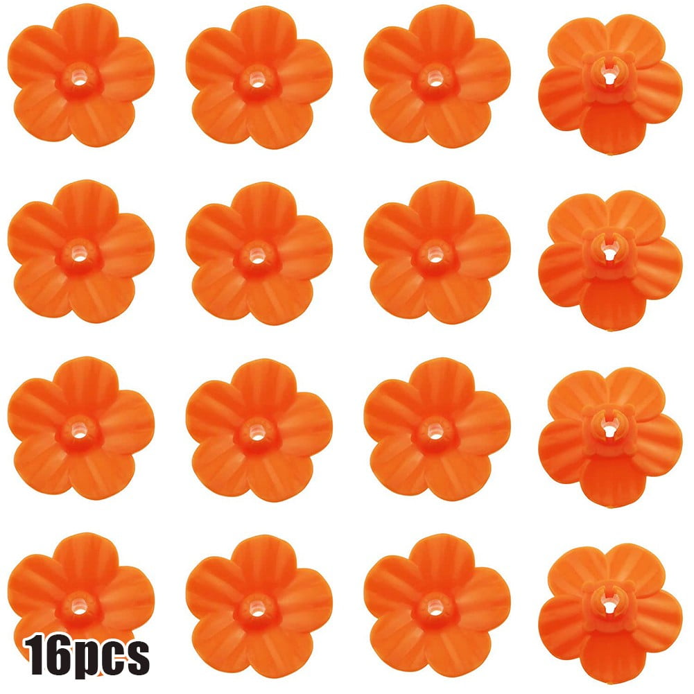 16pcs Hummingbird Feeders Flowers Hummingbird Feeder Hanging Feeder
