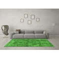 thumbnail image 3 of Ahgly Company Indoor Rectangle Oriental Green Industrial Area Rugs, 7' x 10', 3 of 4
