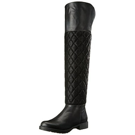 Penny Loves Kenny Womens Dion Western Quilted Over-The-Knee Boots