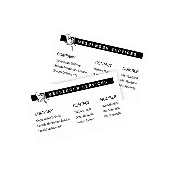 Avery Printable Index Cards with Sure Feed for Laser and Inkjet ...