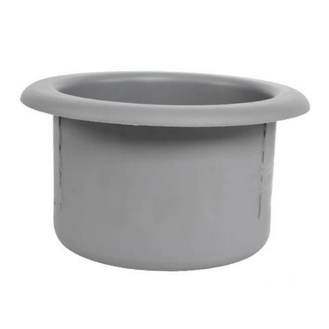 Portavasos para coche, útil y portátil, contenedor de bebidas para coche, portabotellas, bebida para coche Gris 77 mm de diámetro.