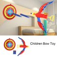 thumbnail image 4 of Juego De Juguetes De Tiro Con Arco, Juego De Arco Y Flecha Seguro De Plástico + EVA, Para Niñas Y Niños, 4 of 8