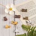 thumbnail image 5 of 1Box 32 Sets 10mm Leather Cord End Clasp 4 Colors Tibetan End Lock Rectangle Jewlery Clasps for Bracelet Necklaces Jewelry Making, 5 of 8