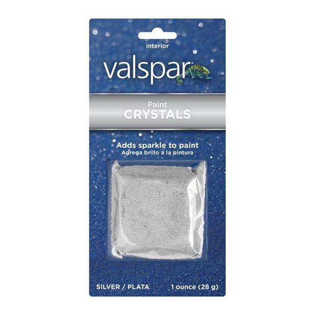 Valspar 1896943 1 oz Silver Paint Crystals, Pack of 6