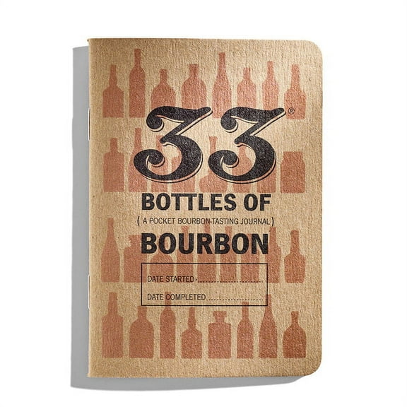 33 Bourbons - Pocket Bourbon Journal, (Paperback)
