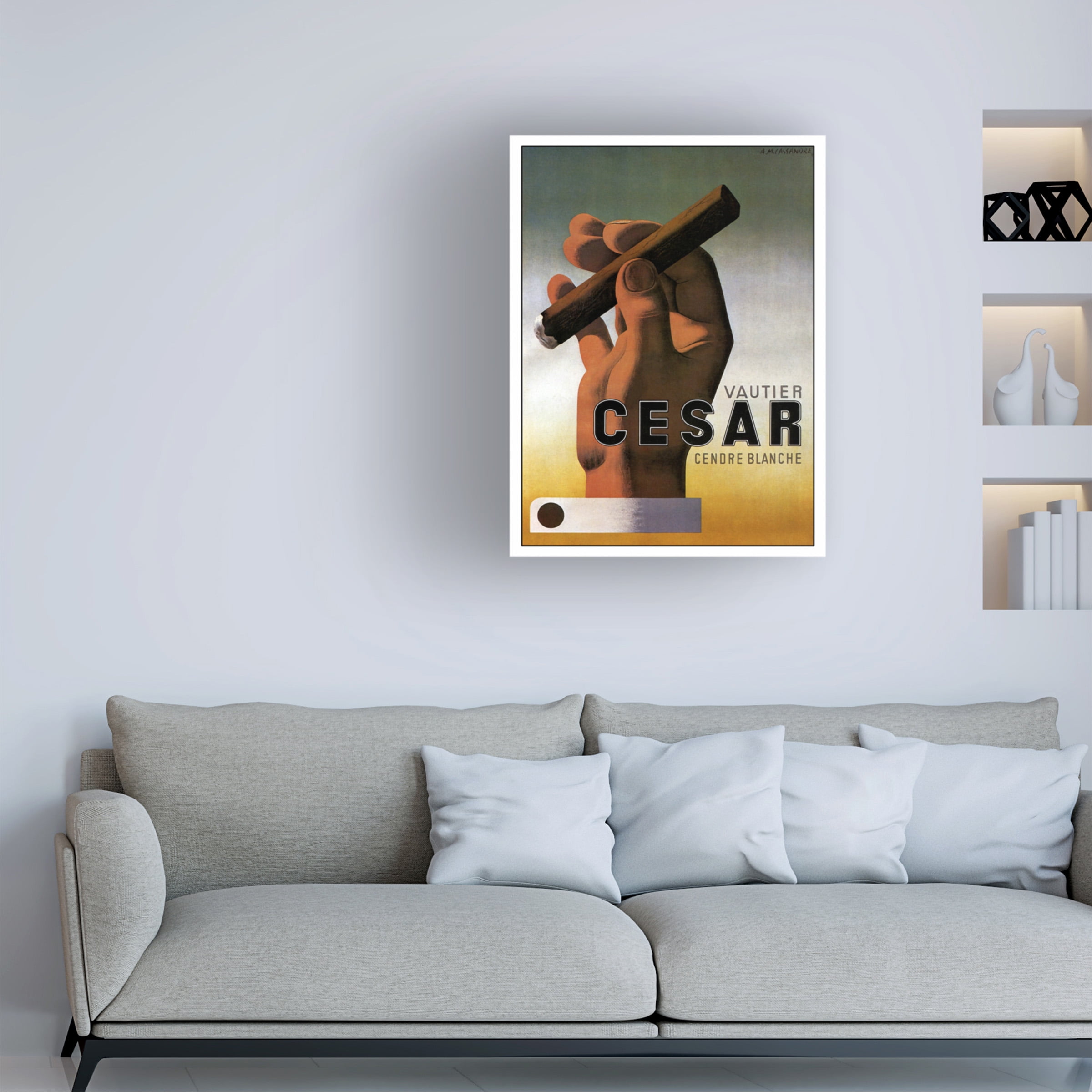 Vintage Lavoie 'Ads-0098' Canvas Art