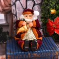 thumbnail image 3 of 1PC Santa Flannel Ornament Festival Party Xmas Table Decor Doll, 3 of 5