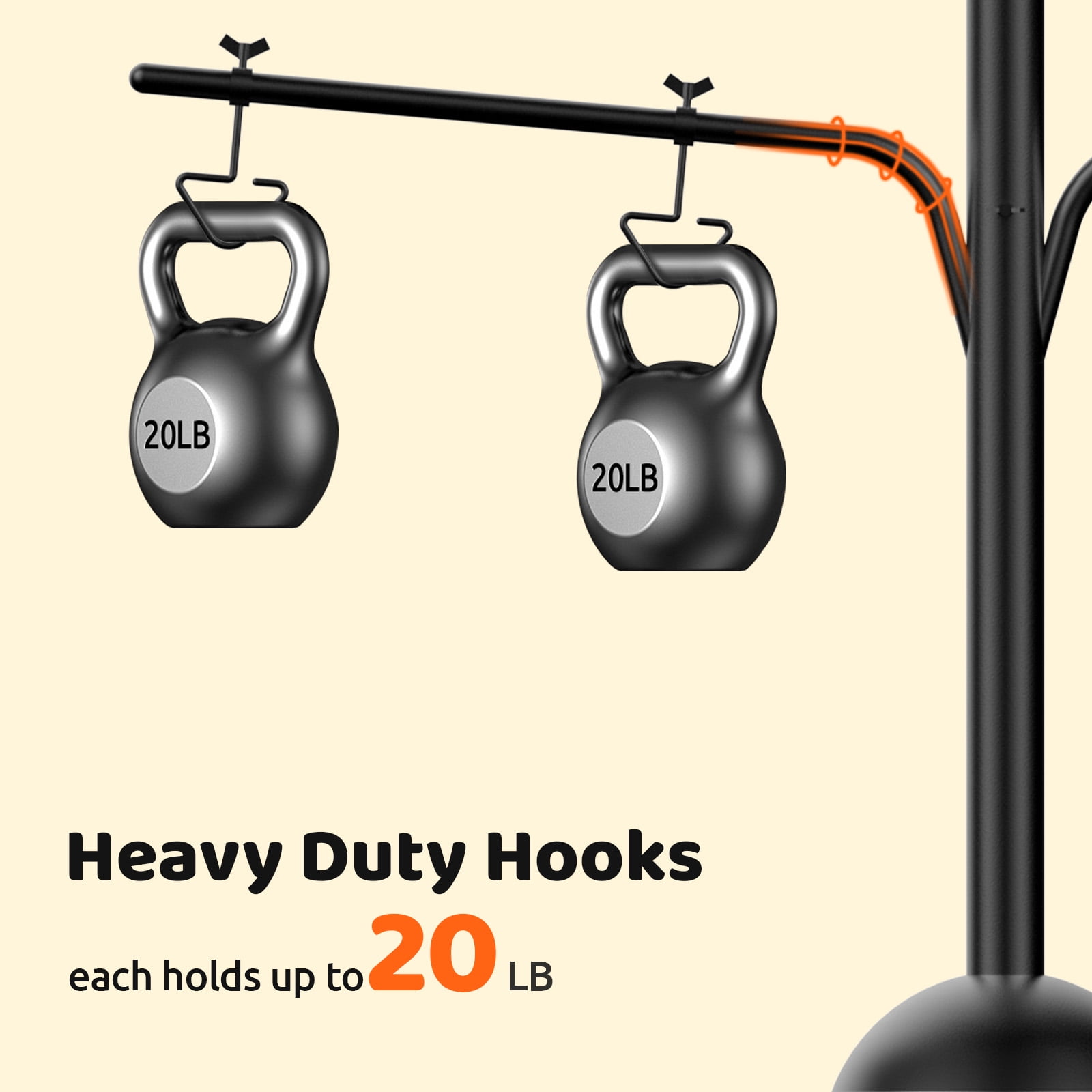 Bird Feeders Pole Netvue Birdfy Pole All Metal with 8 Hooks Squirrel Proof Station for Bird Feeder