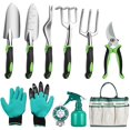 thumbnail image 1 of Factory direct aluminum alloy 10PCs Garden Tools Set gardening Tools Set 10 pieces, 1 of 6