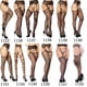 thumbnail image 5 of Calcetines de malla con tirantes de jacquard europeos y americanos, pantimedias sexys, medias de verano, calcetines de malla antidesgaste, tentación, 5 of 6