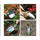 thumbnail image 3 of Paleta de jardinería de acero inoxidable resistente para trasplantar y desmalezar, con mango de goma suave antideslizante, color amarillo brillante (1 pieza), 3 of 3